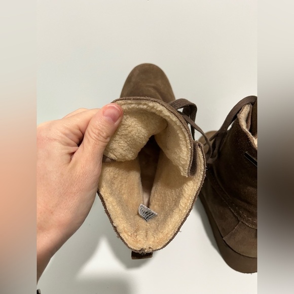 Bearpaw Harmony Wedge Boot in Earth Womens size 8 - Picture 9 of 15